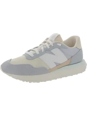 237V1 Womens Suede Trim Performance Running Shoes