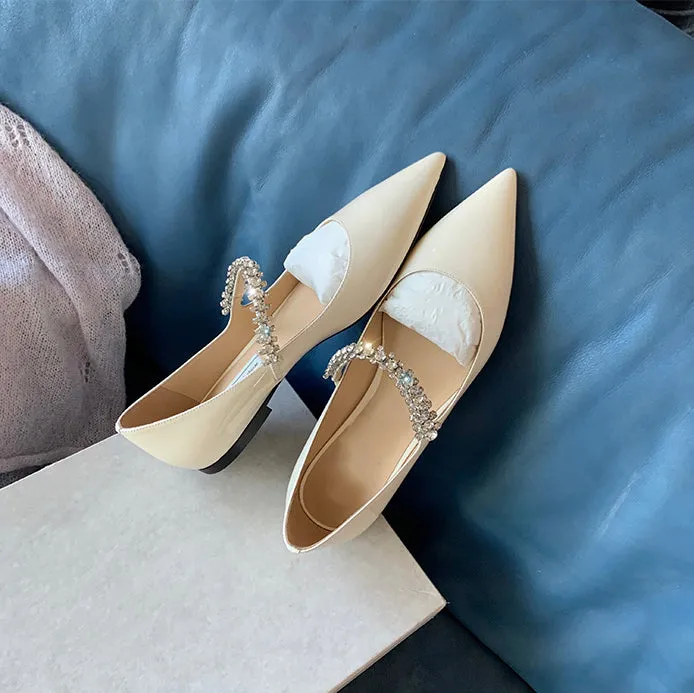 Agnes flats (ready stock in pink (flats/37)/ 2 colours)