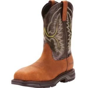 Ariat Men's WorkHog XT H2O Carbon Toe Work Boots - Waterproof, ATS Max, U-Turn Entry, Energy Max Insole