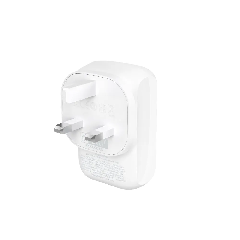 BELKIN Wall Charger 42W Pd 1X Usbc 1X Usb A White