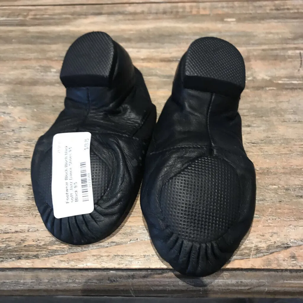 Bloch black soft Jazz Dance Shoes 9.5