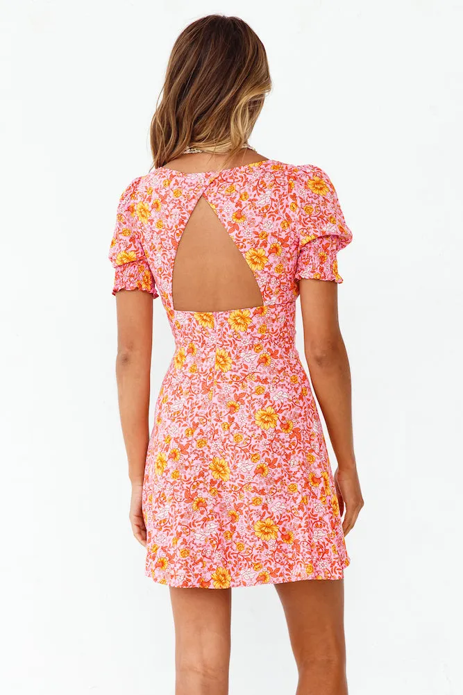 Caravan Ride Dress Pink