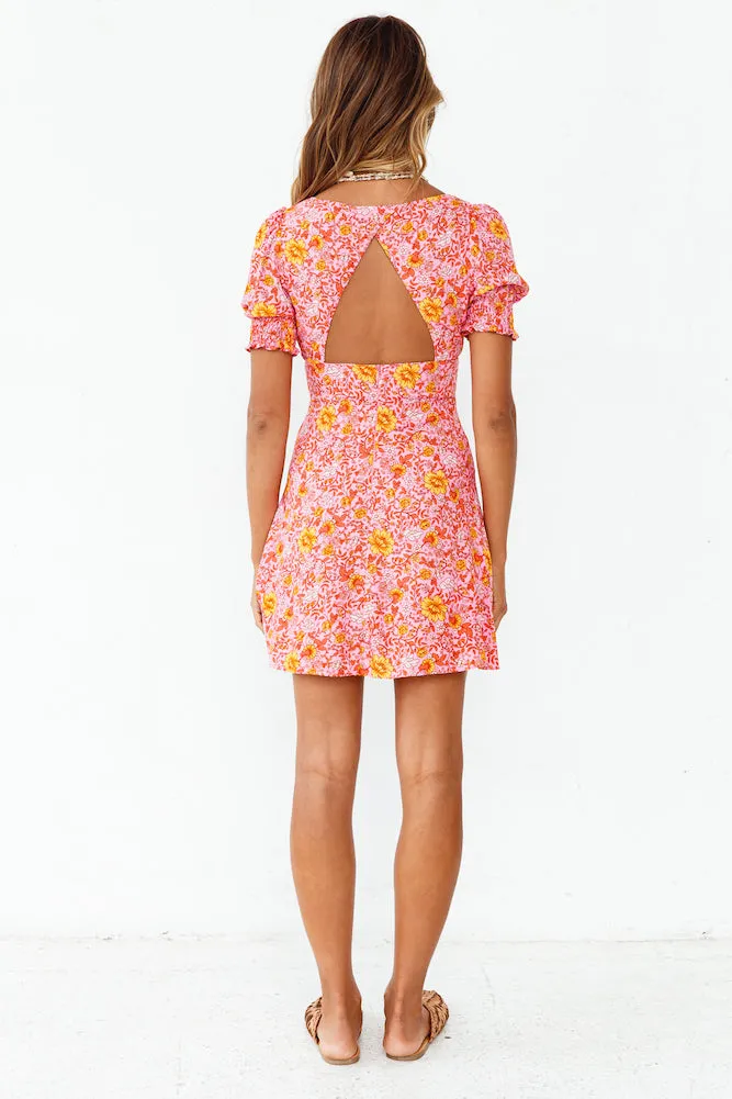 Caravan Ride Dress Pink