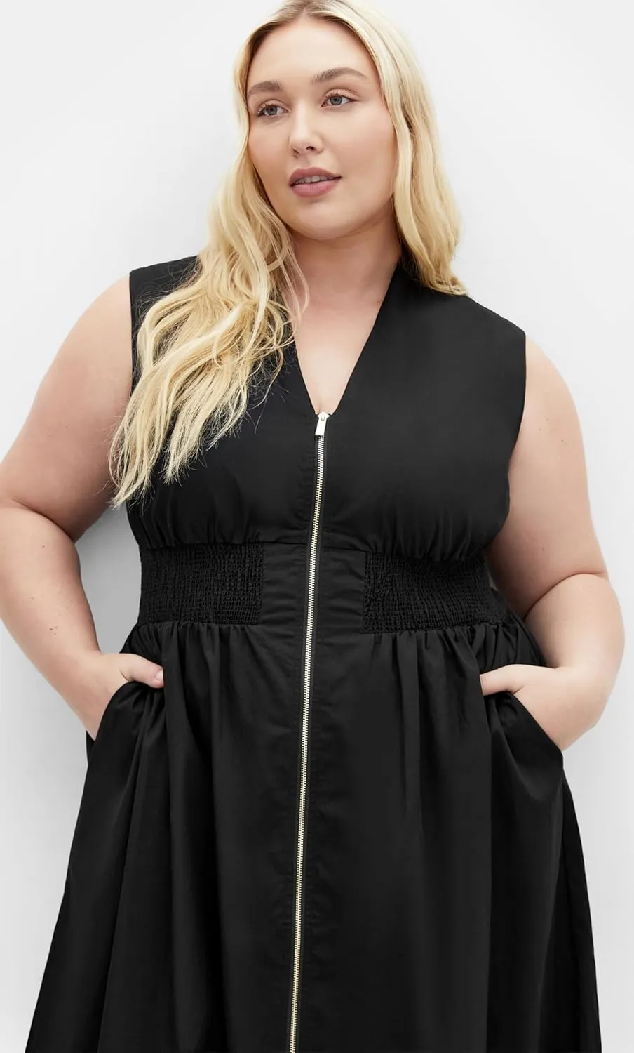 City Chic Women's Plus Size Dress-Cece Zip