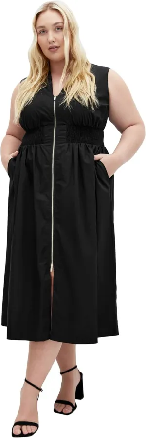 City Chic Women's Plus Size Dress-Cece Zip