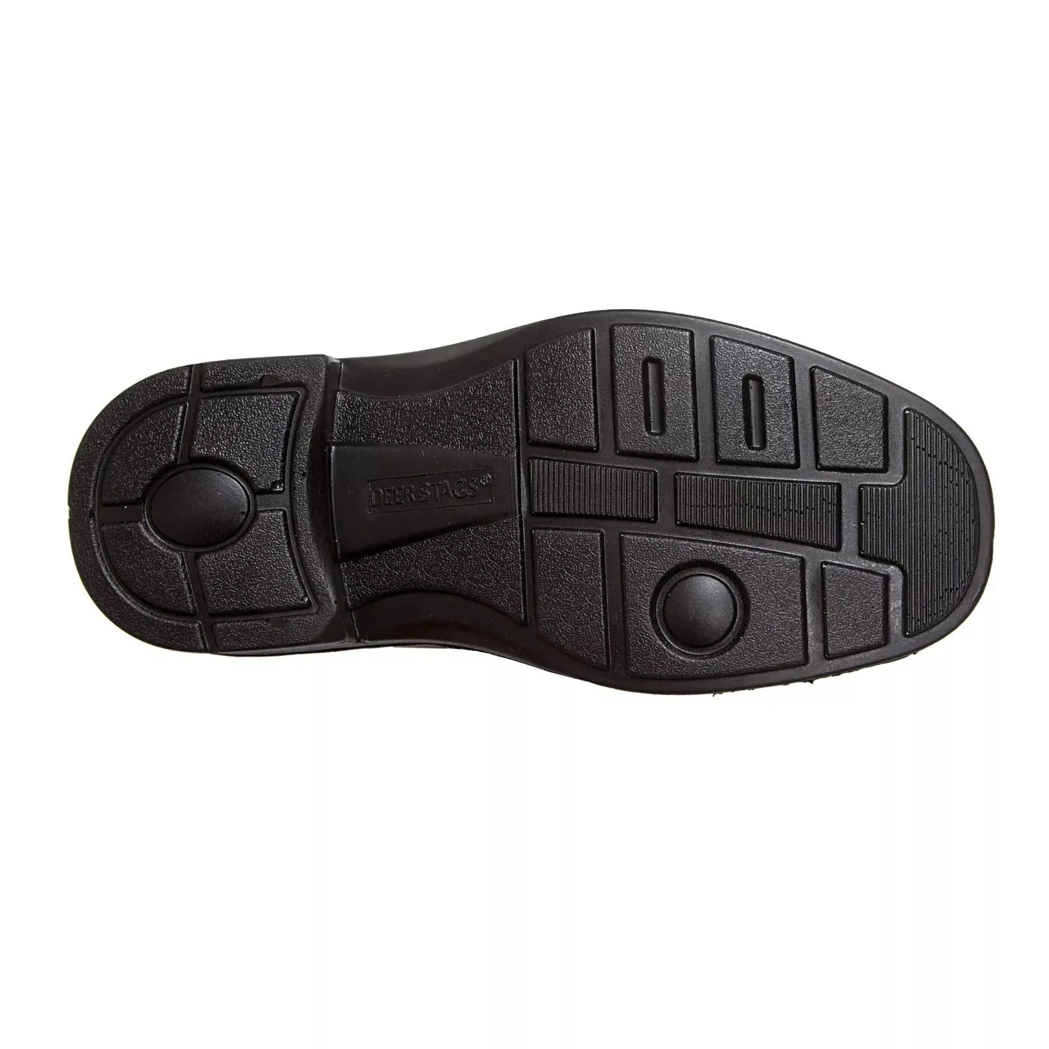 Classic boys' loafers Deer Stags Greenpoint Jr Deer Stags, dark brown