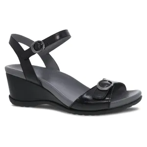 Dansko Arielle Glazed Leather Sandal – Elegance & All-Day Comfort