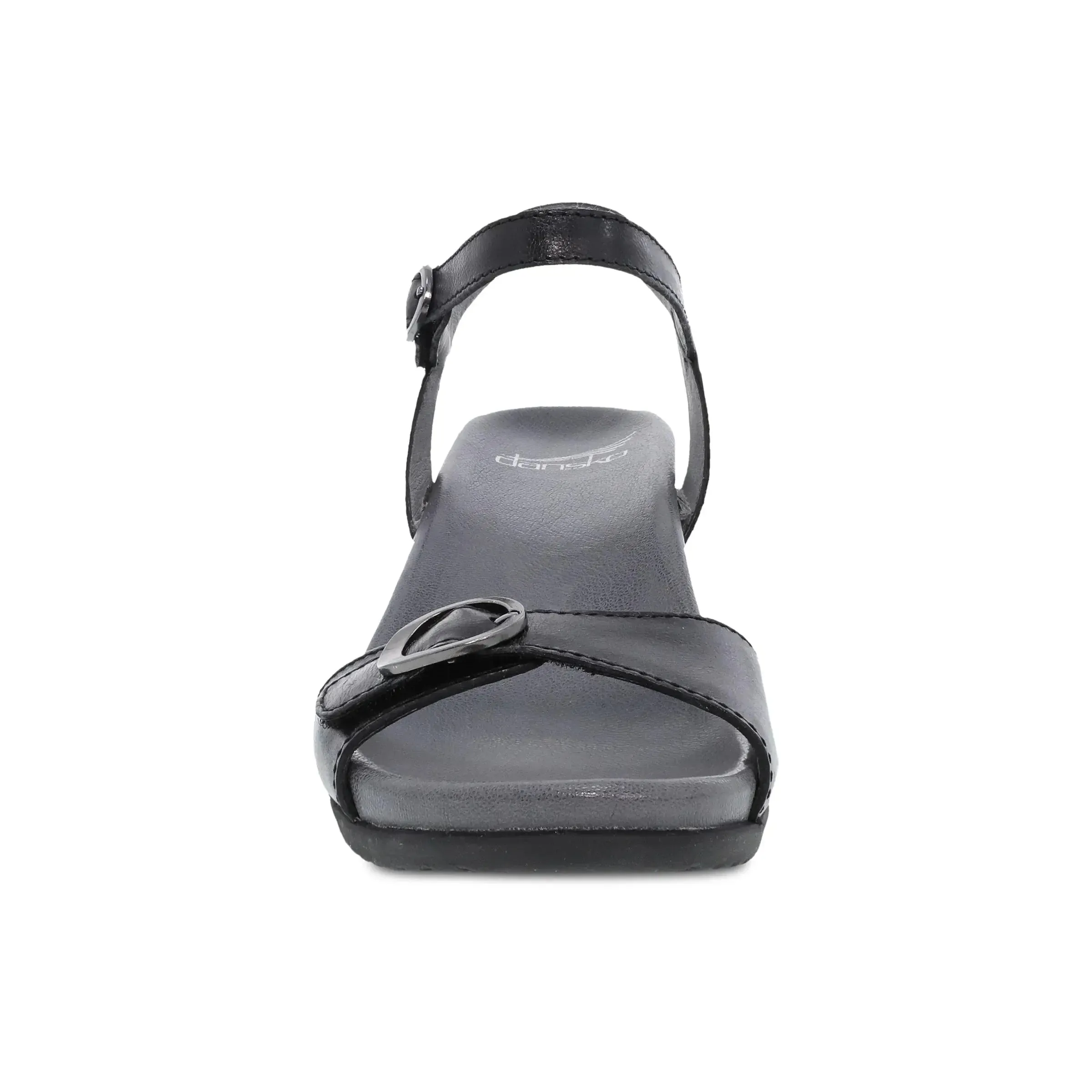 Dansko Arielle Glazed Leather Sandal – Elegance & All-Day Comfort