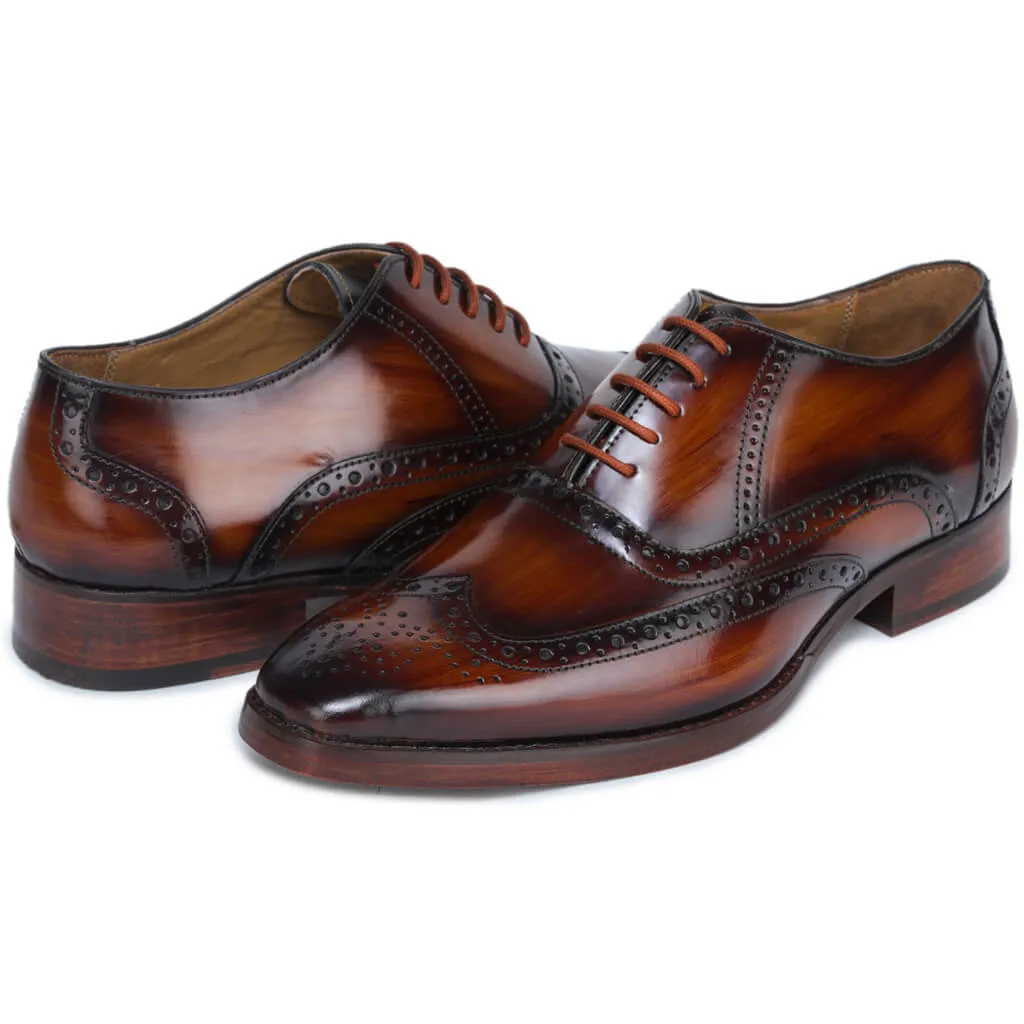 Federico Smith Gilbert Cognac Patina Oxford