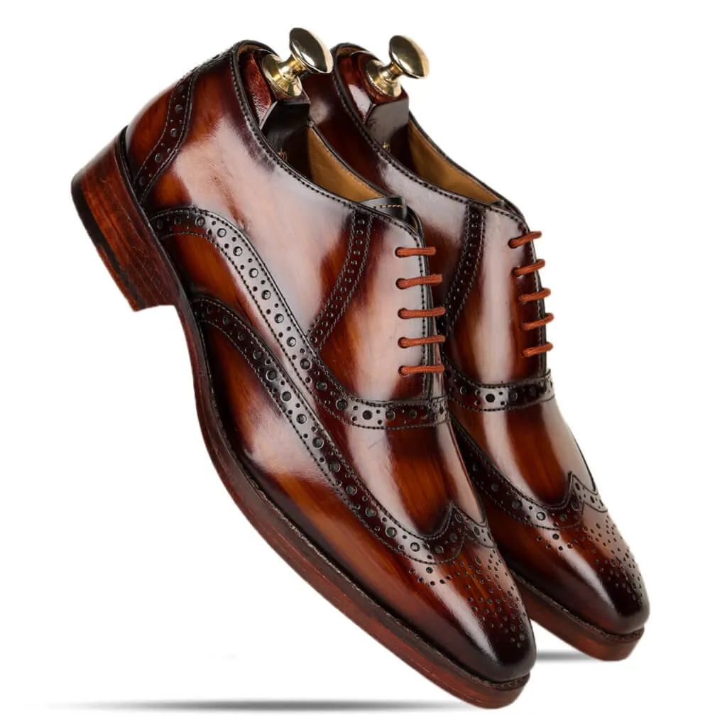 Federico Smith Gilbert Cognac Patina Oxford