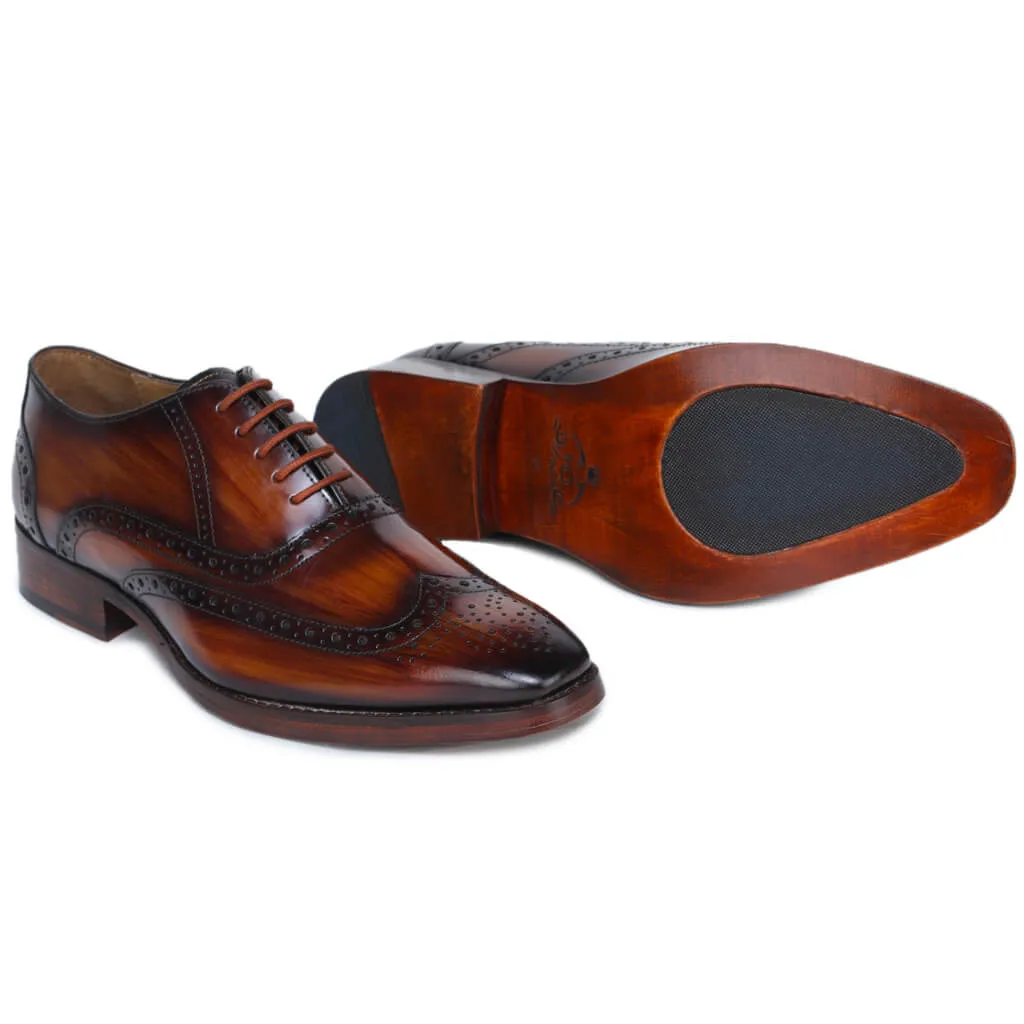 Federico Smith Gilbert Cognac Patina Oxford
