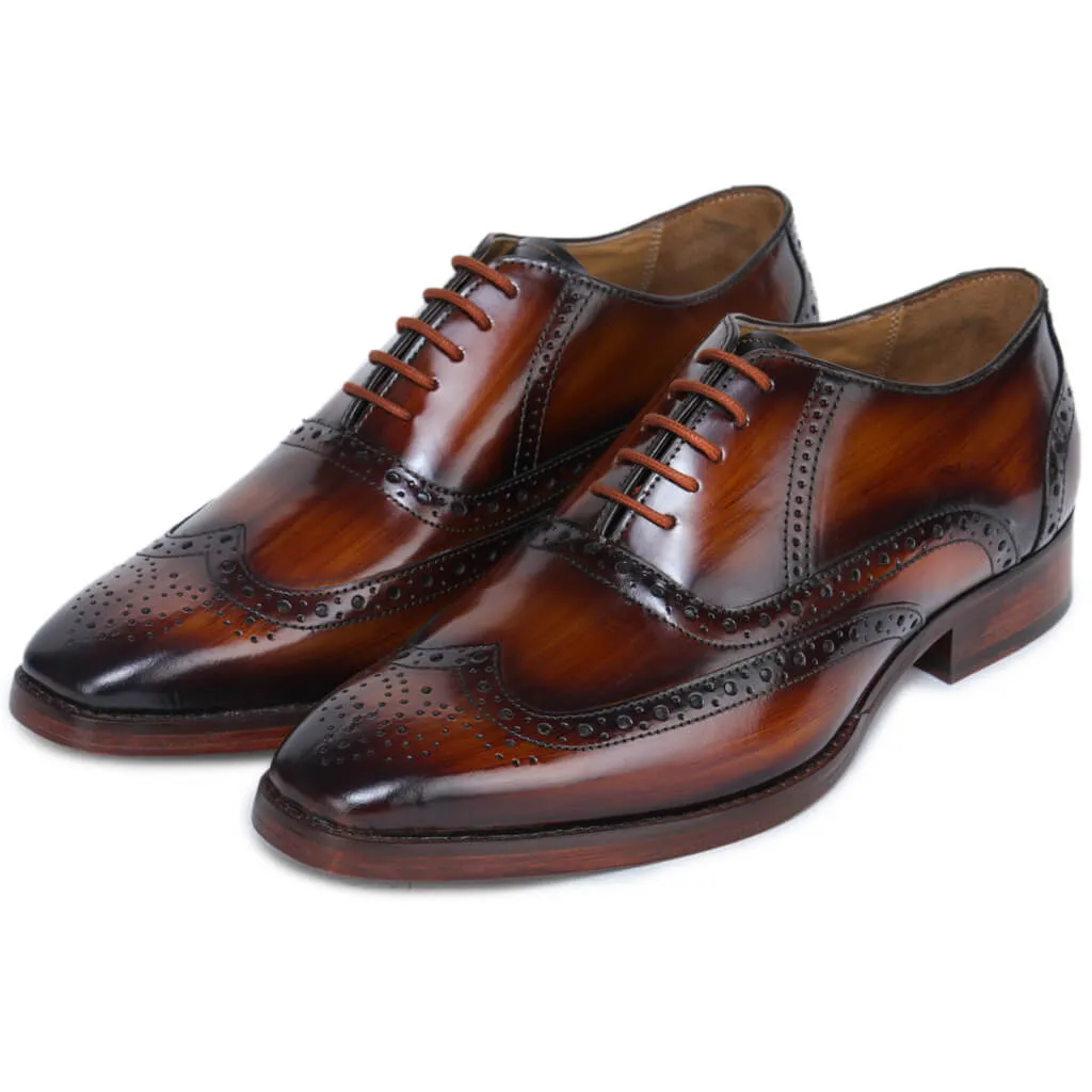 Federico Smith Gilbert Cognac Patina Oxford