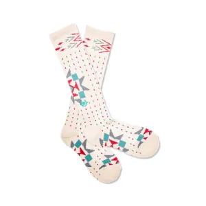 Fringe Trinity Cream Performance Boot Socks