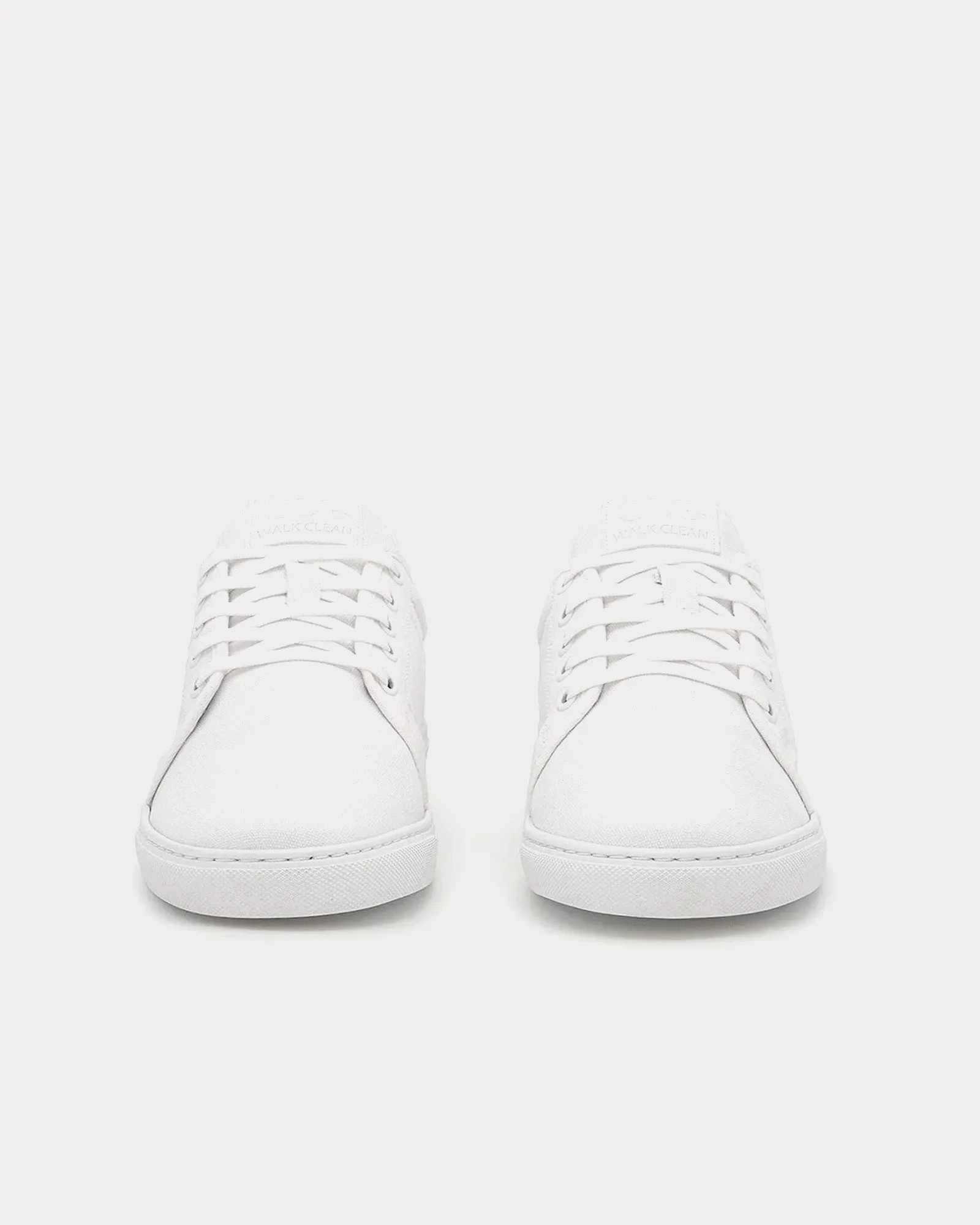 Gaia White Low Top Sneakers