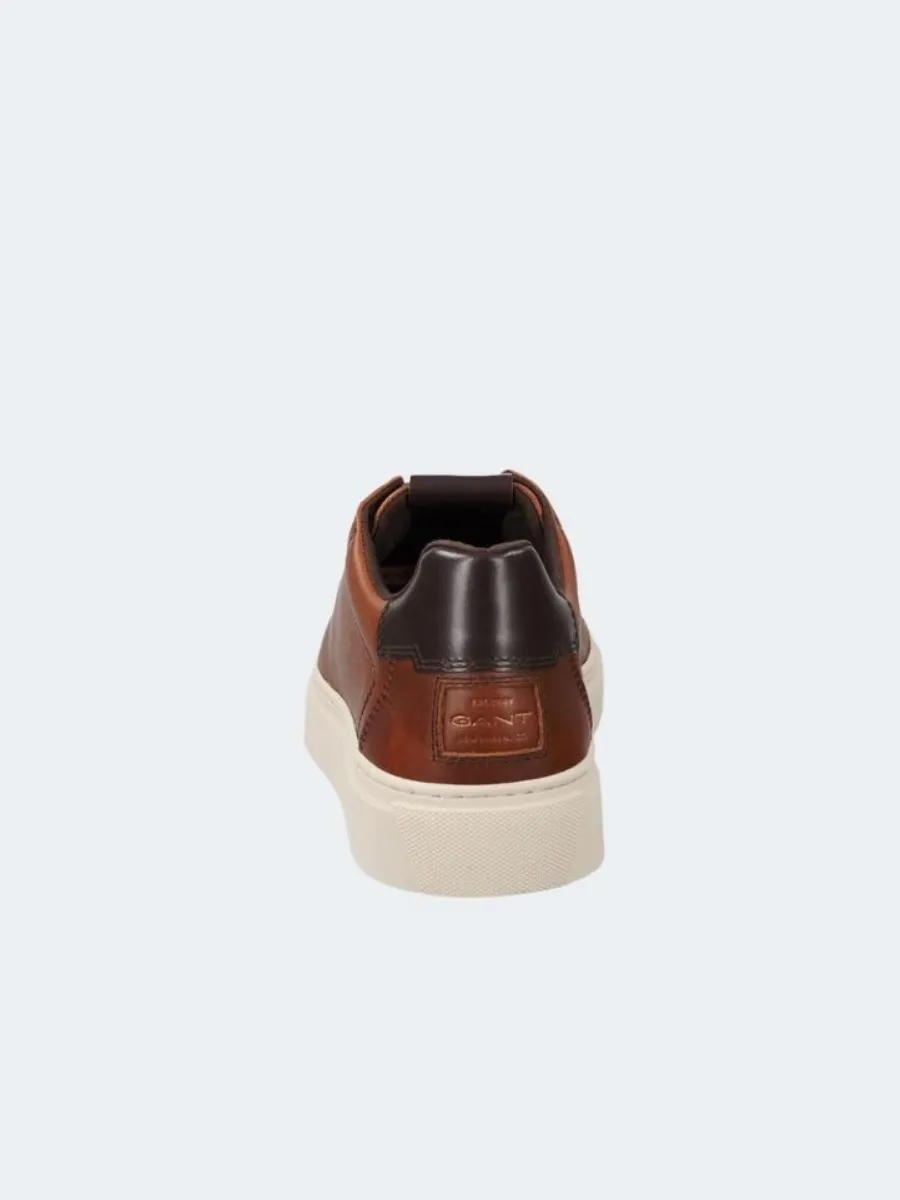 GANT Mc Julien Cognac Leather Sneaker
