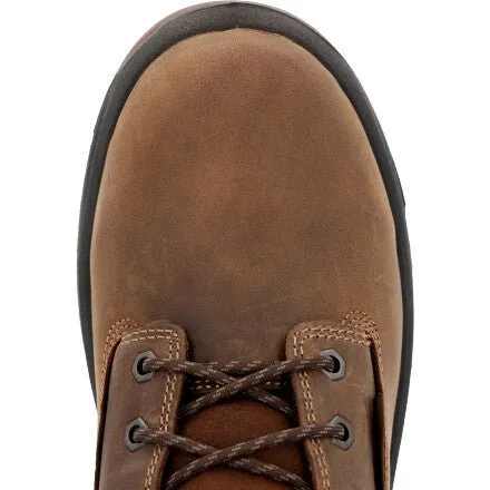 Georgia Boot Men's 6" OT Waterproof Brown Round Toe Work Boot