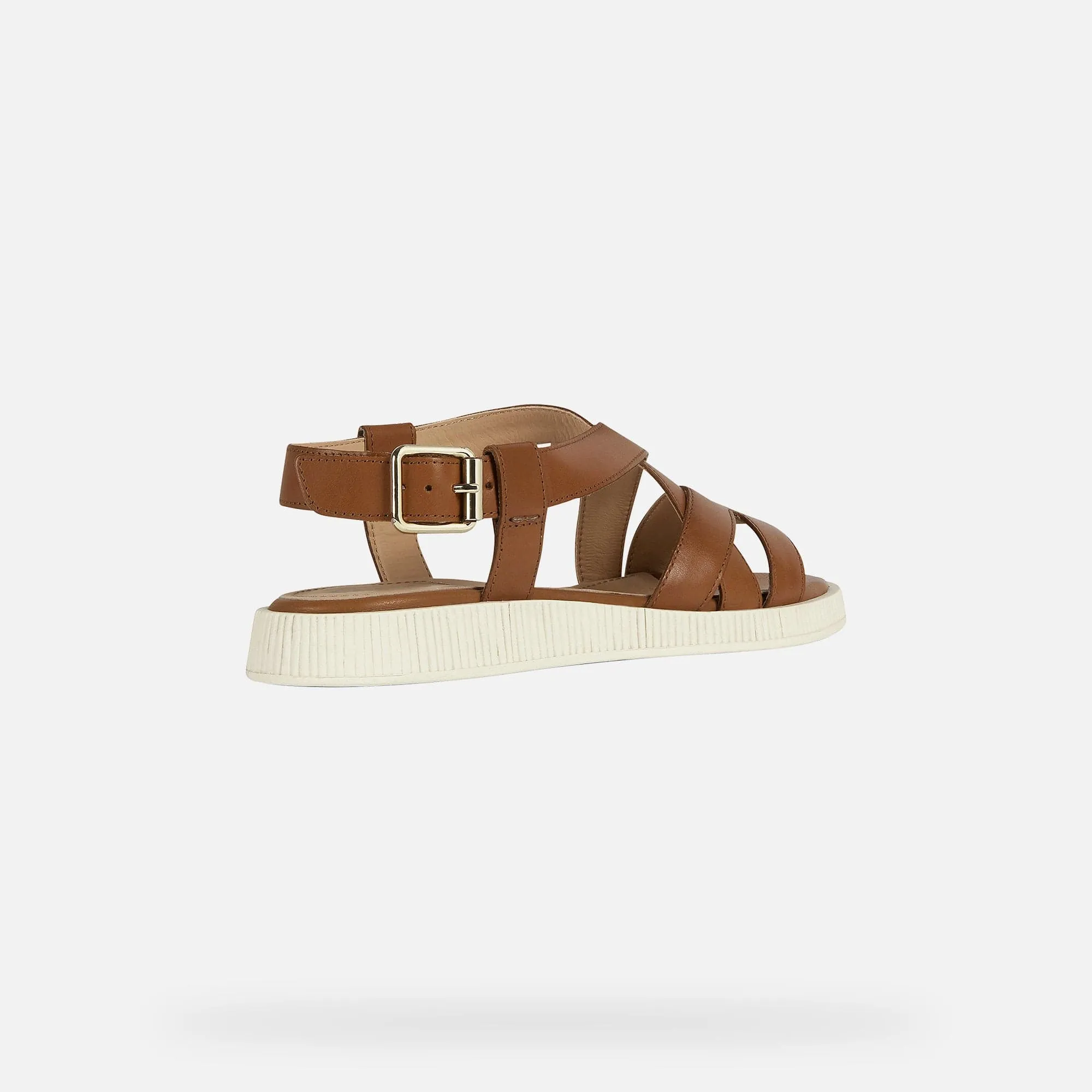GEOX Women D Taormina Sandal Cognac