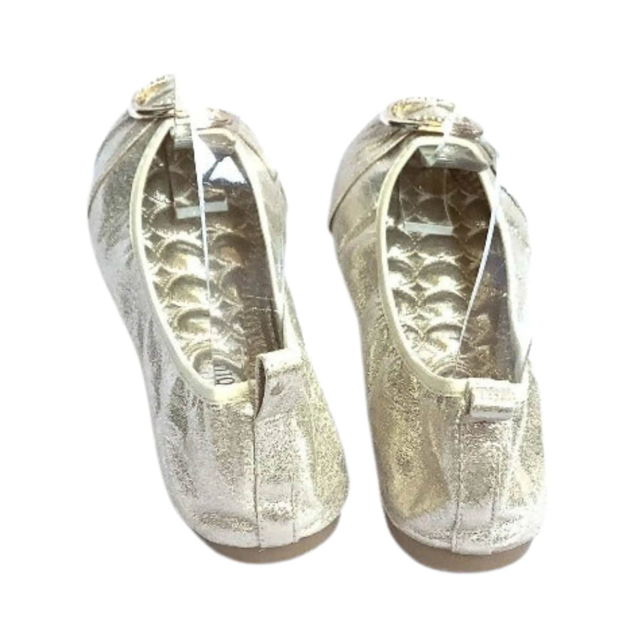 Gold Ballerina Flats