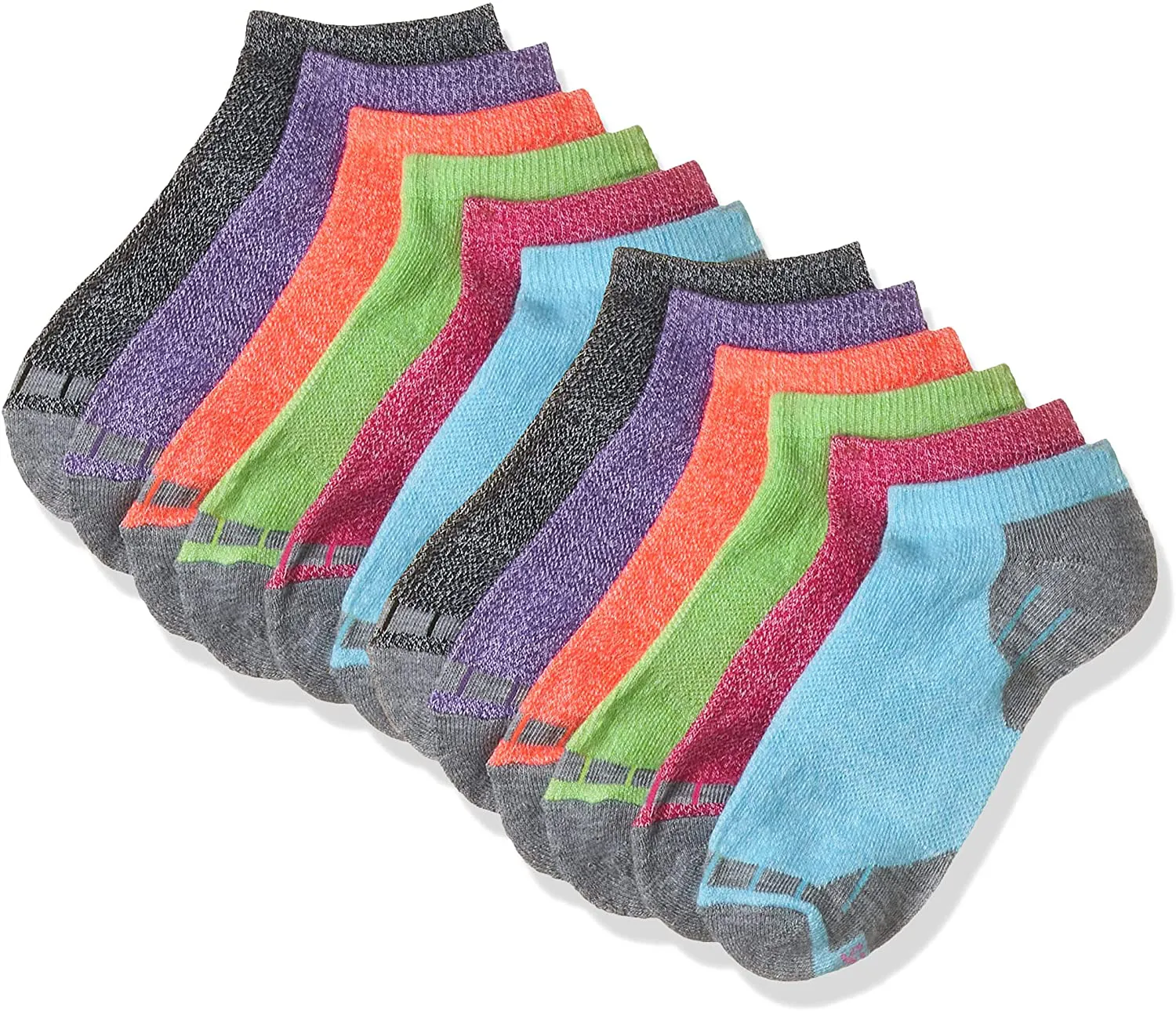 Hanes Women's 6-Pair Comfort Fit No Show Socks