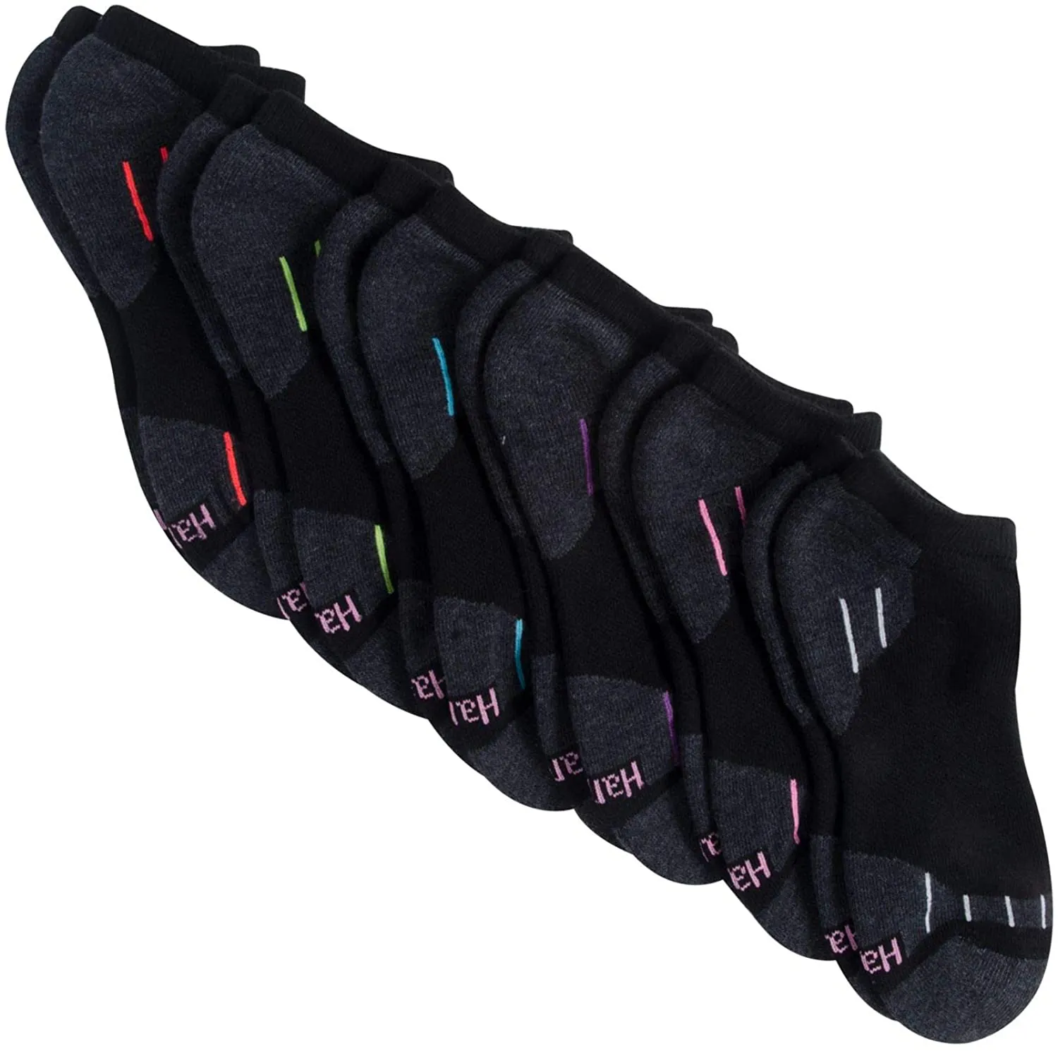 Hanes Women's 6-Pair Comfort Fit No Show Socks