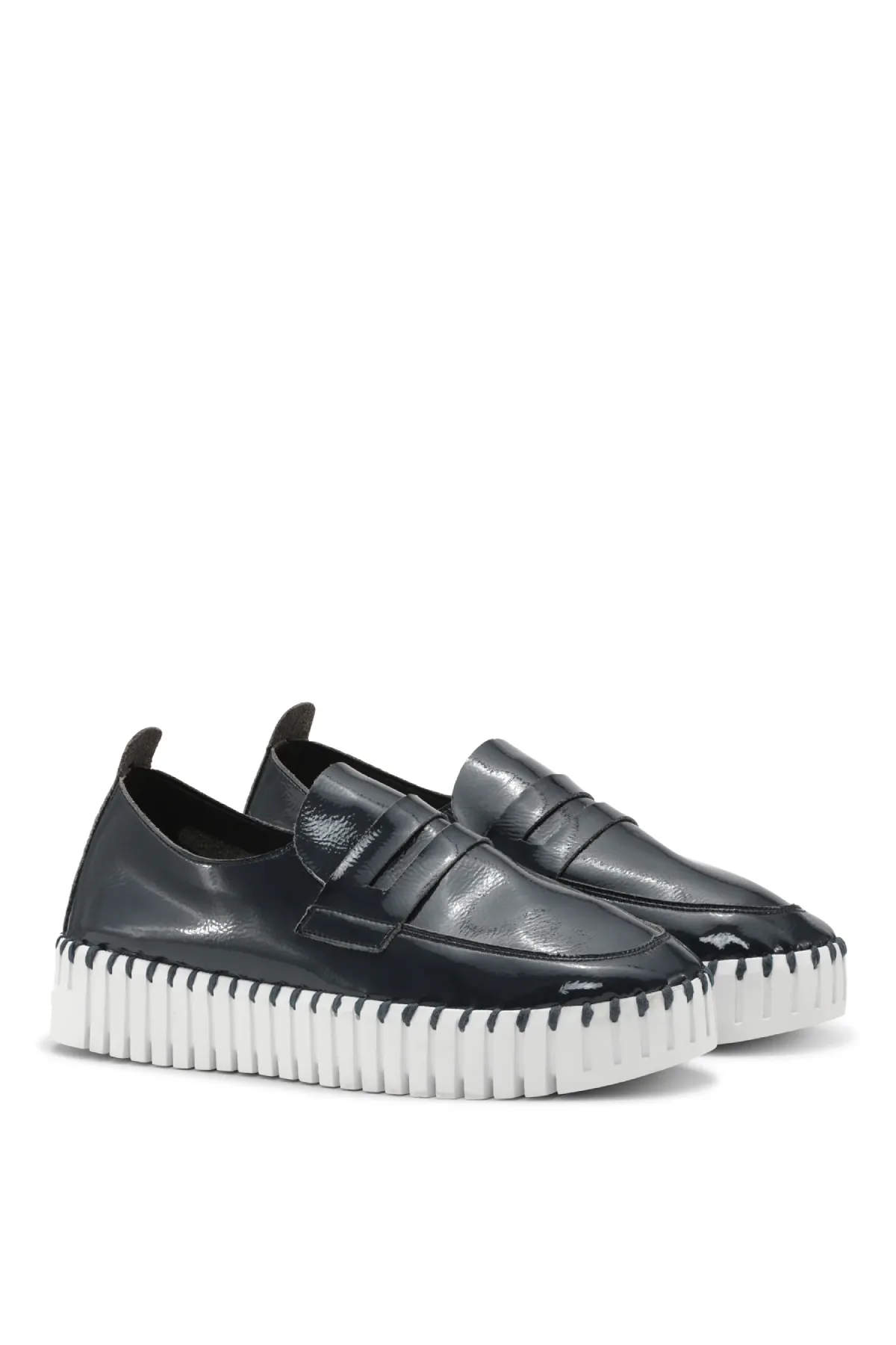 Ilse Jacobsen Patent Platform Loafer