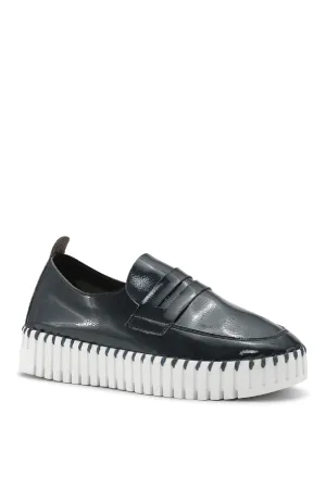 Ilse Jacobsen Patent Platform Loafer