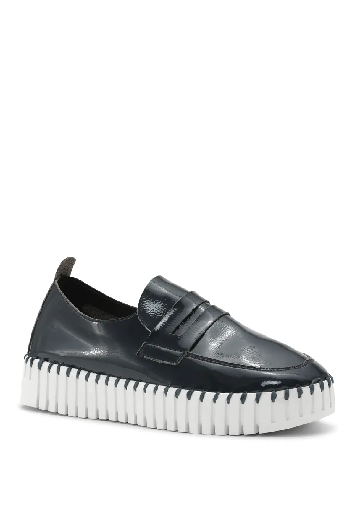 Ilse Jacobsen Patent Platform Loafer