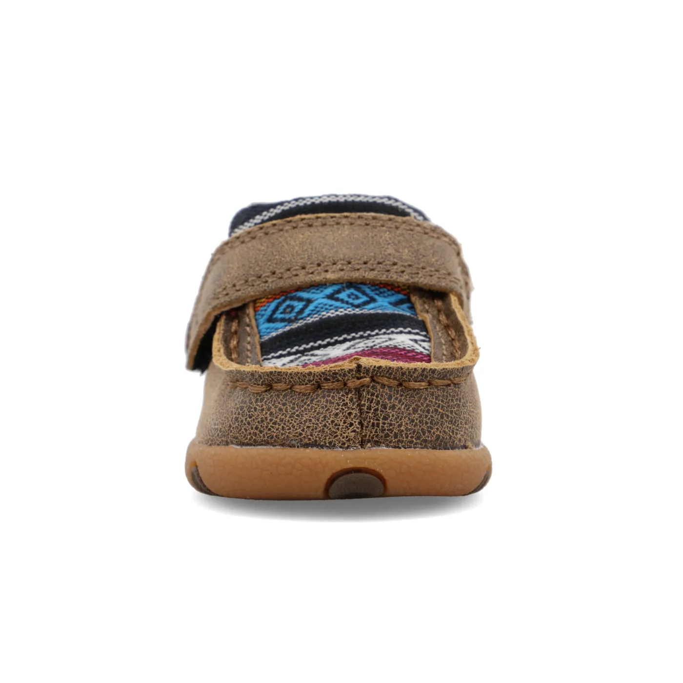 Infant/Toddler Driving Moc - Bomber & Multi Serape