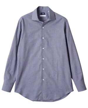 Italian Collar twill shirt