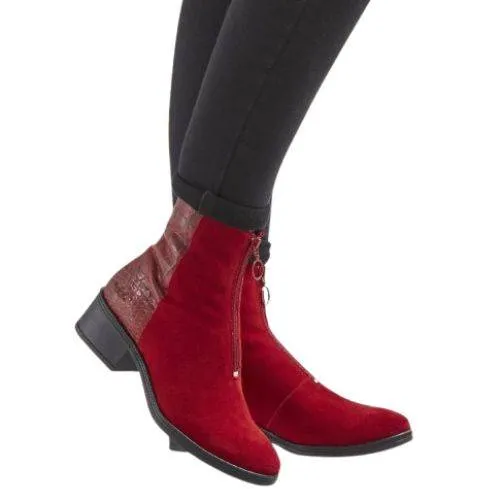 Jordon Zip Ankle Boot