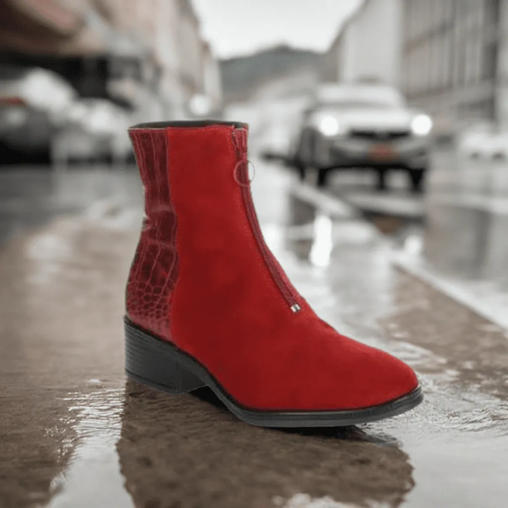 Jordon Zip Ankle Boot
