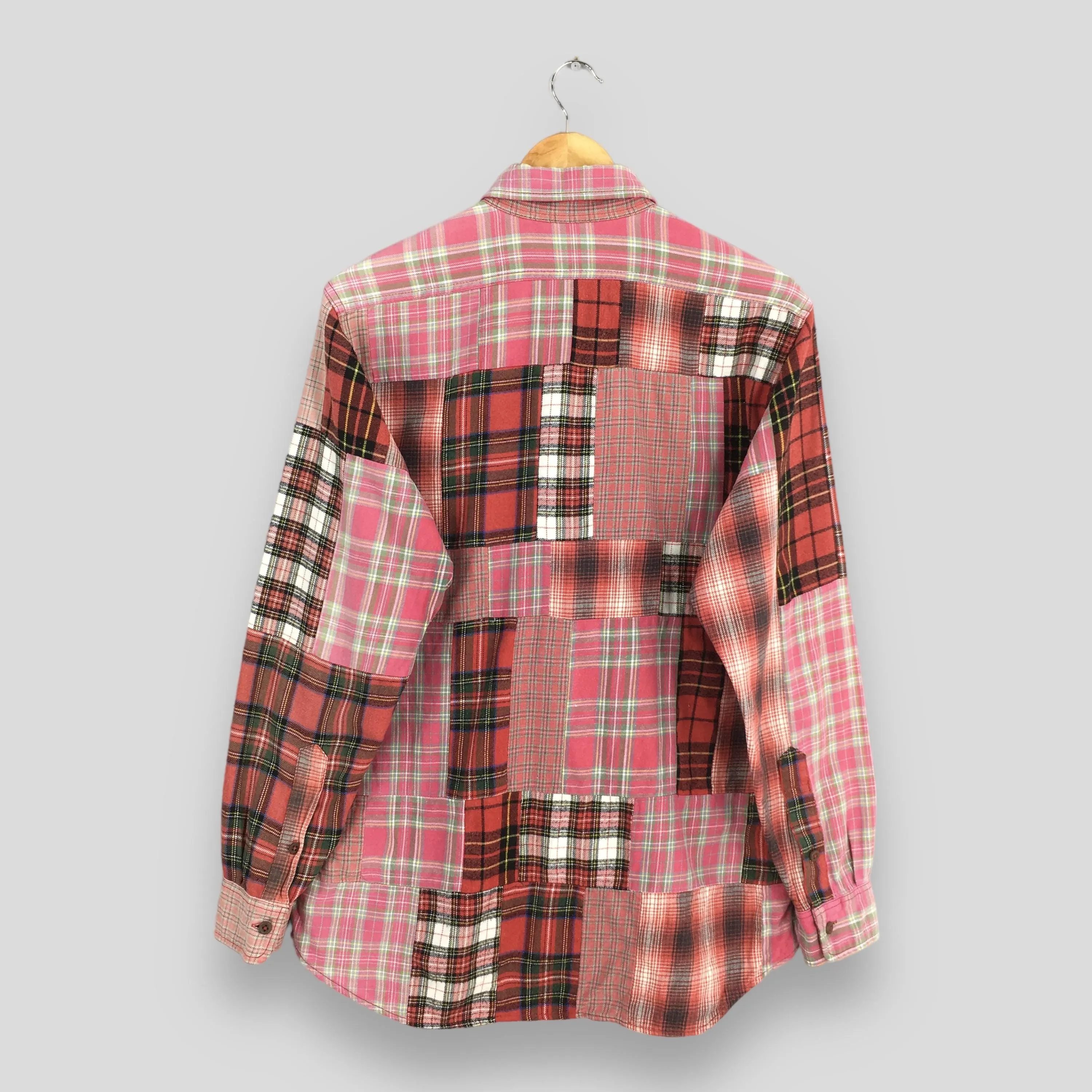 Karl Helmut Japan Patchwork Shirt Medium