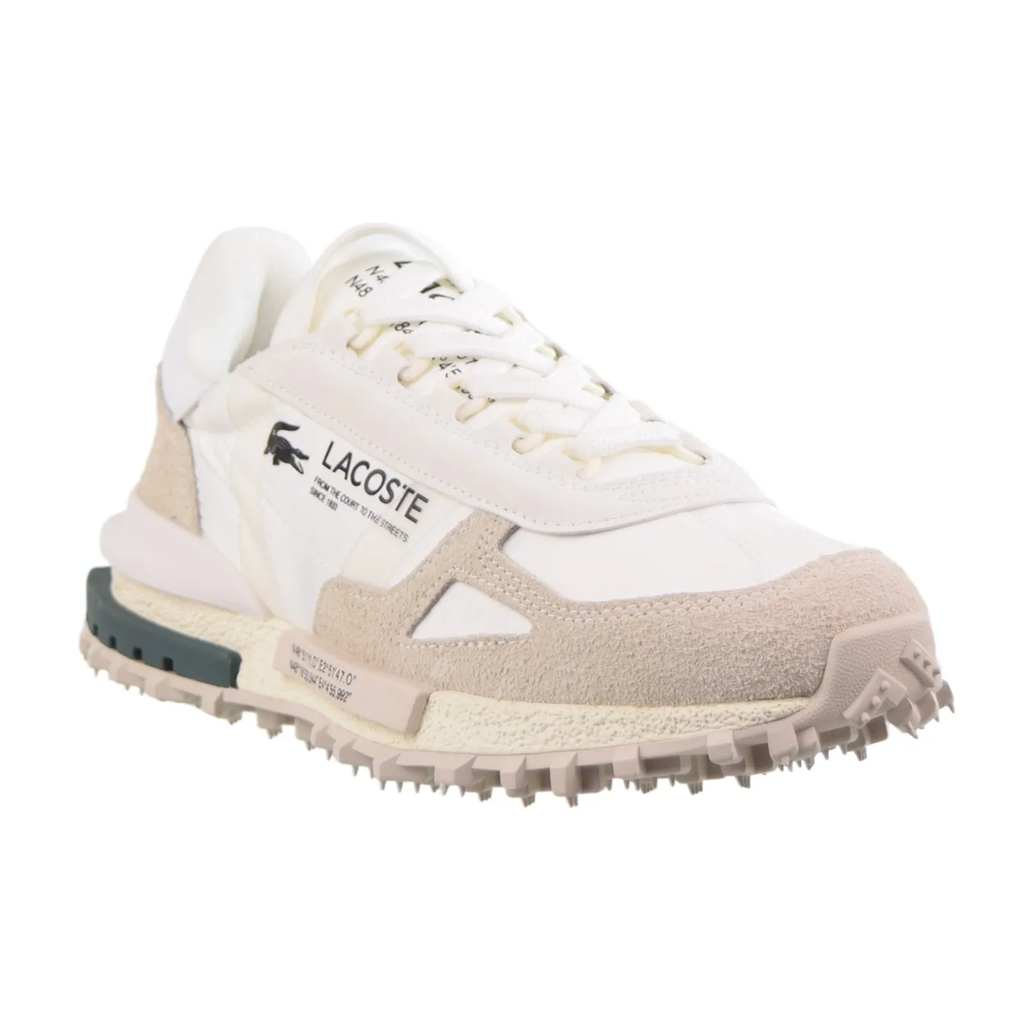 Lacoste Elite Active Men's Shoes White-Dark Green