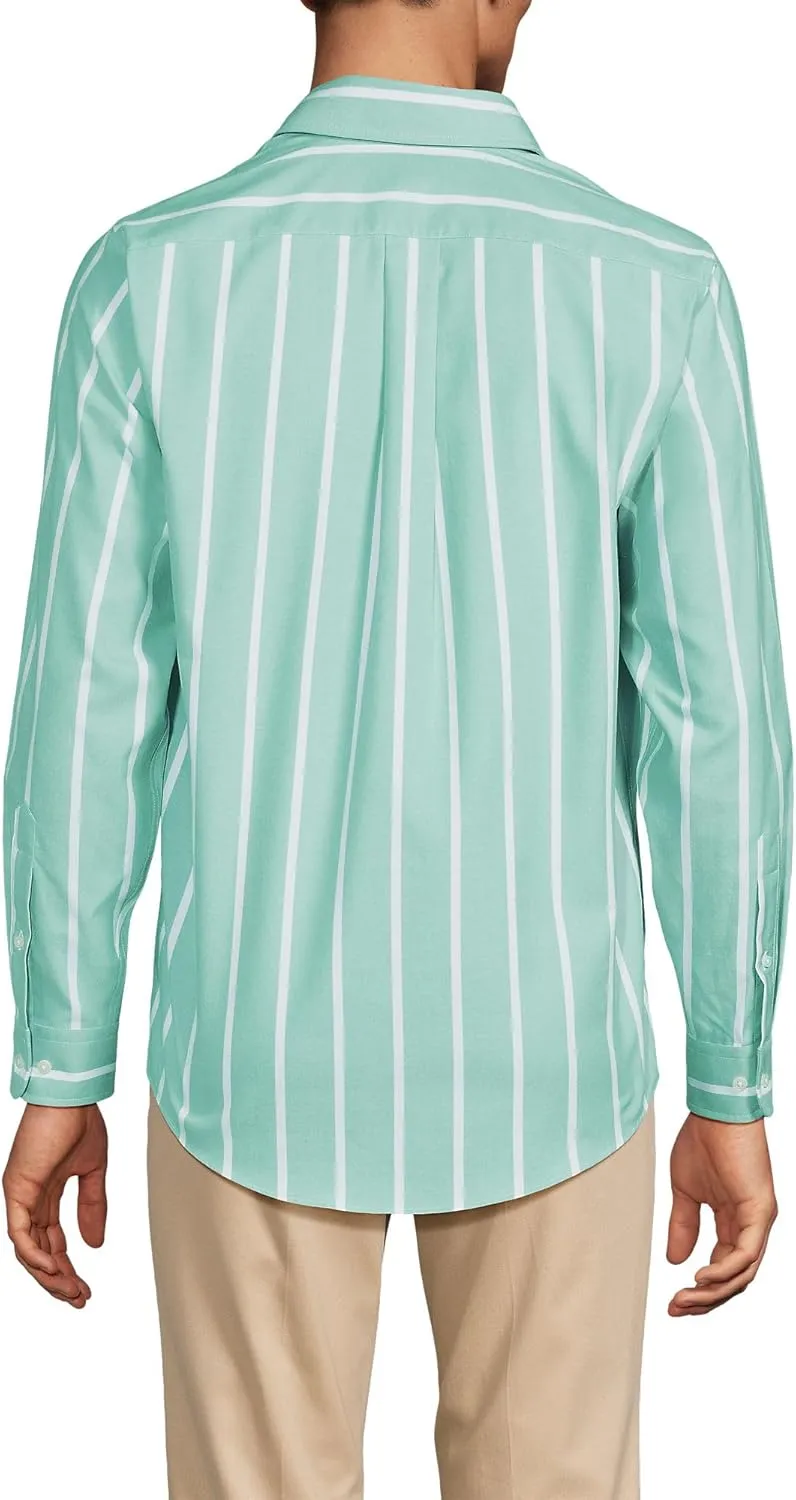 Lands' End Men's Traditional Fit No Iron Twill Shirt