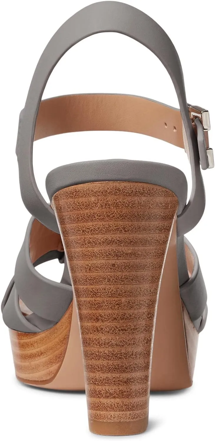 Lauren Ralph Lauren Women's Soffia Ankle-Strap Sandals  Color Ocean Size 9M