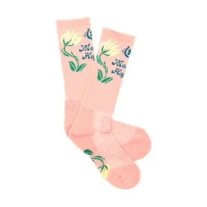 Make IT Happen Peach Performance Socks