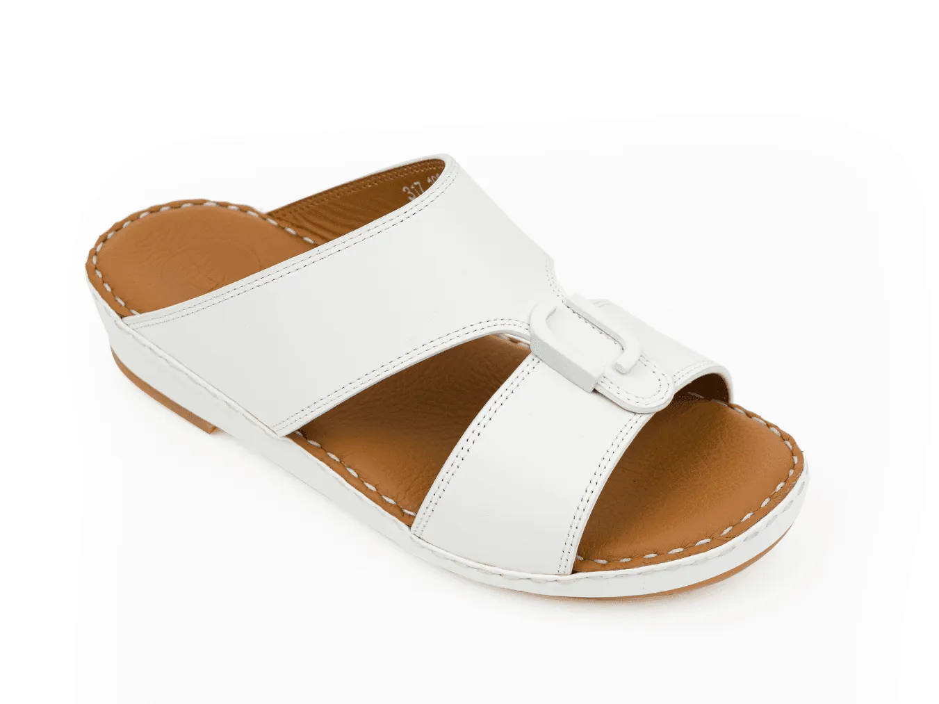 MATTE BOYS CLASSIC DAVINCI ARABIC SANDALS OPTICAL-WHITE