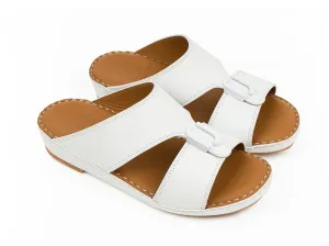 MATTE BOYS CLASSIC DAVINCI ARABIC SANDALS OPTICAL-WHITE