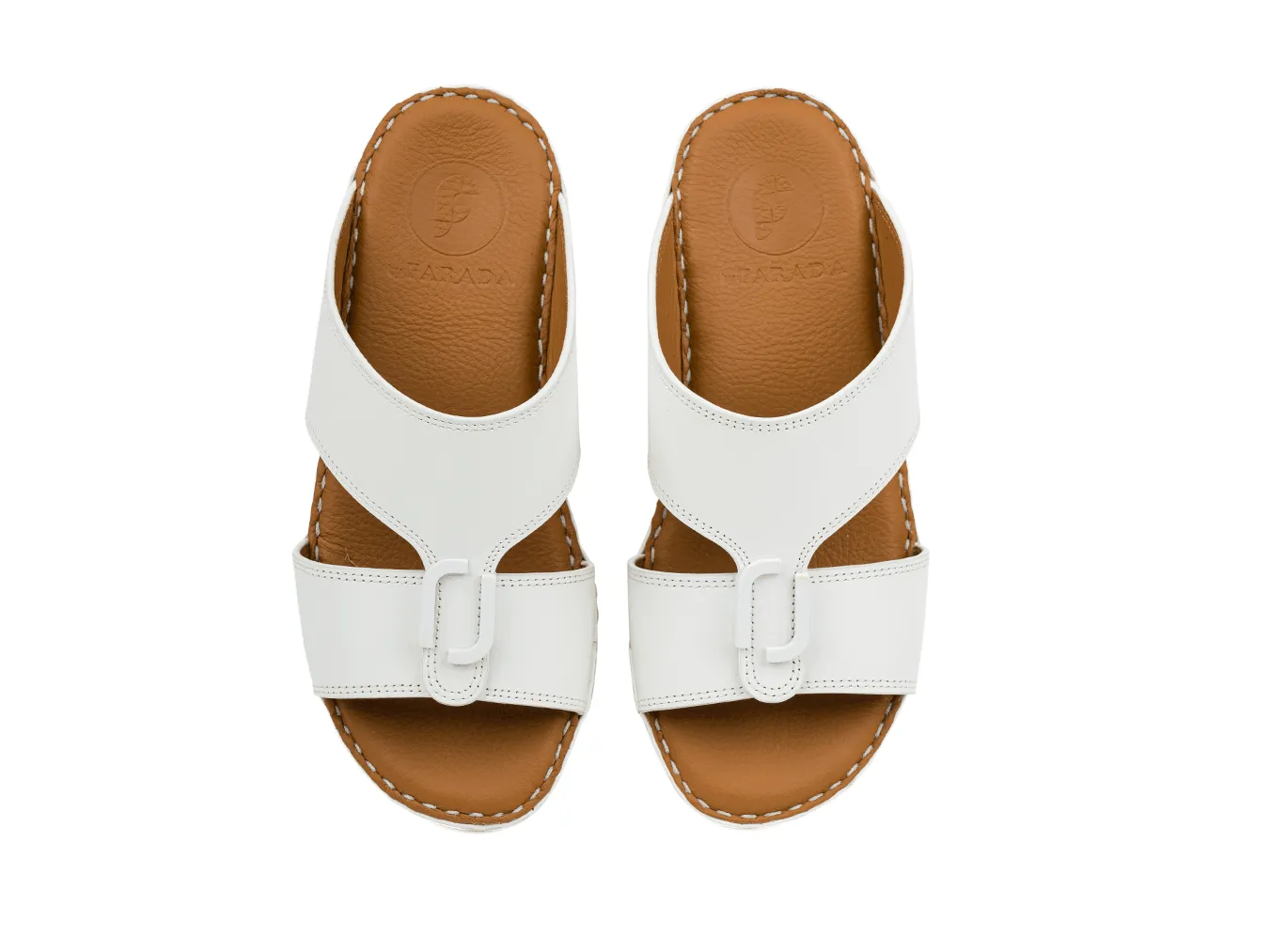 MATTE BOYS CLASSIC DAVINCI ARABIC SANDALS OPTICAL-WHITE