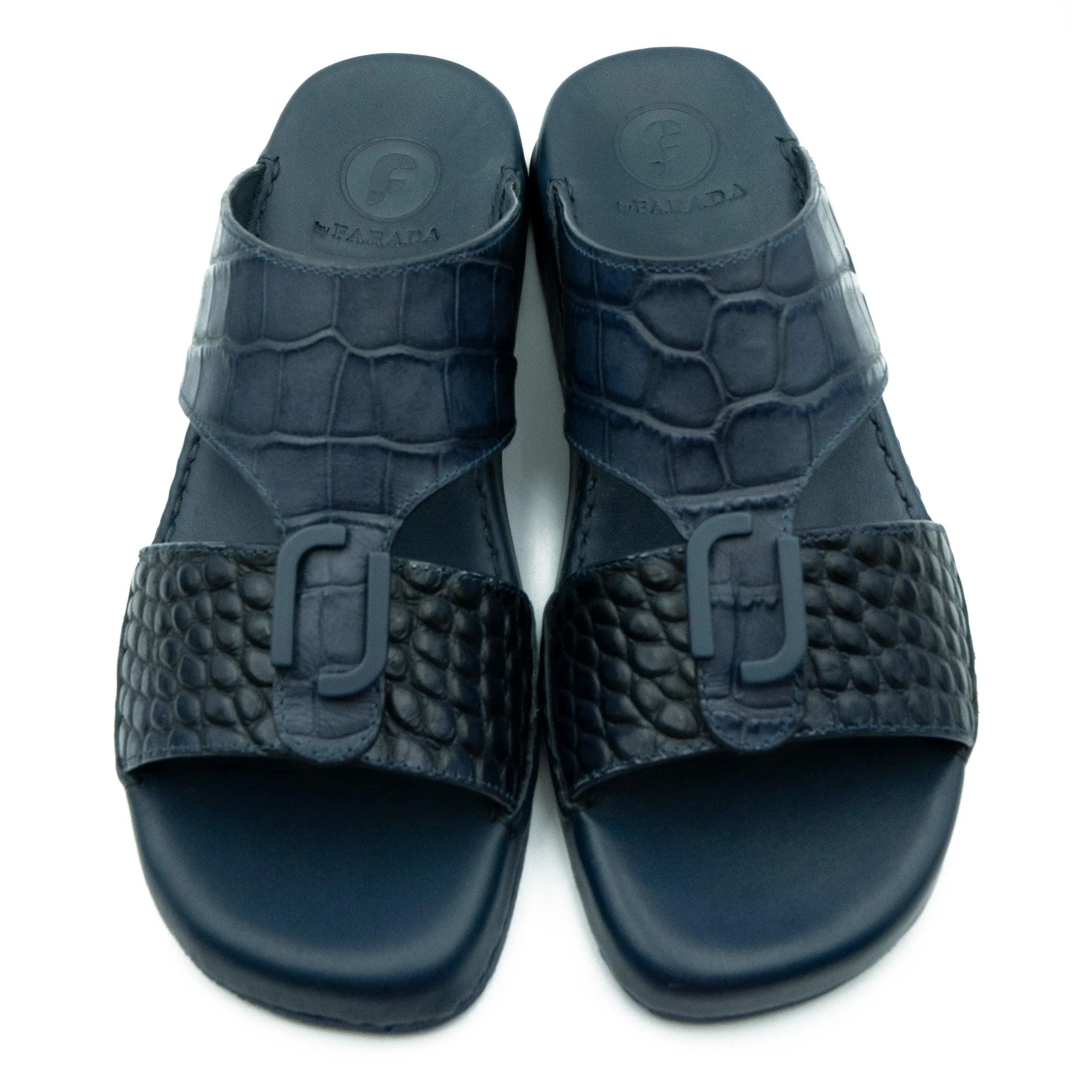 MATTE CROCO ARABIC SANDAL REC-01