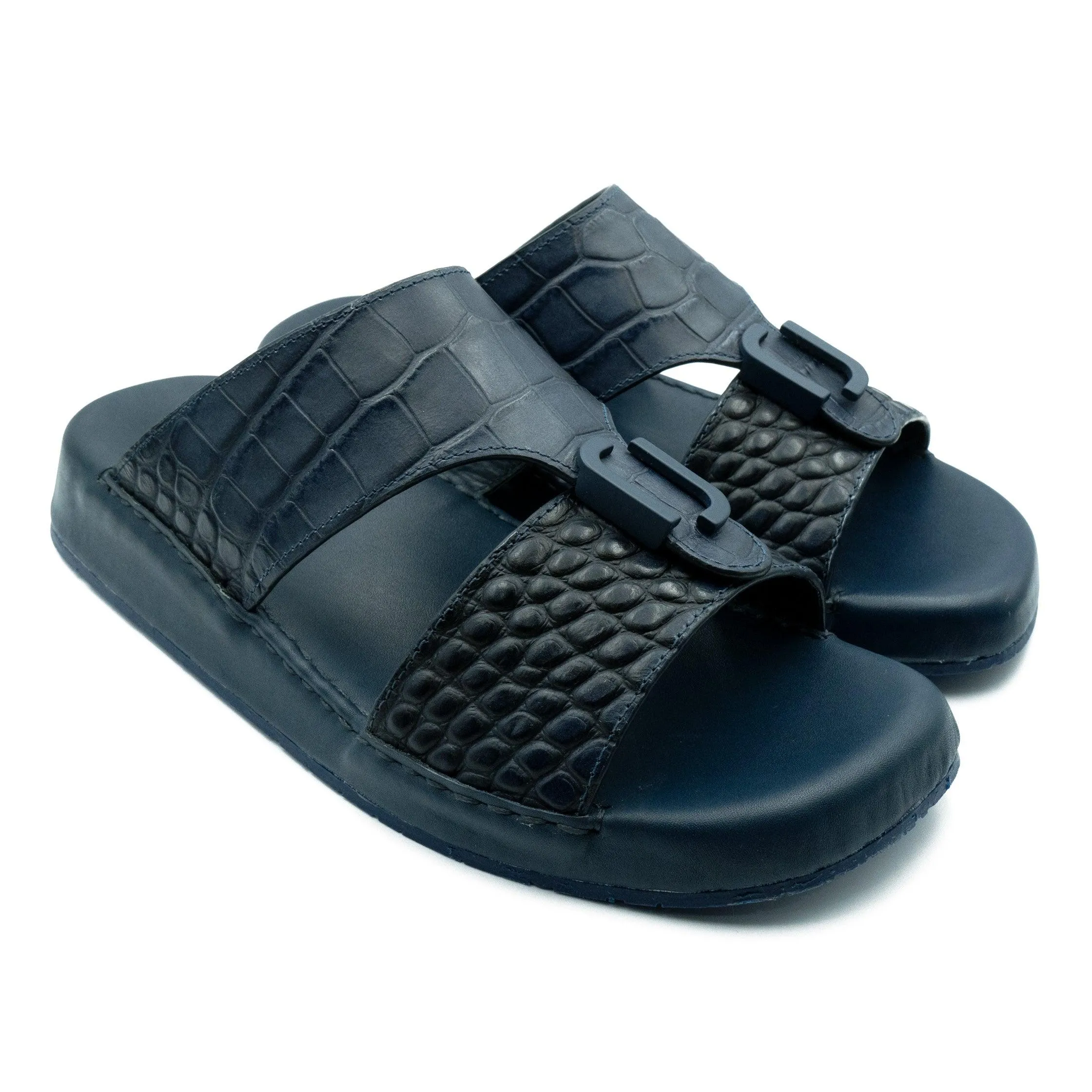MATTE CROCO ARABIC SANDAL REC-01