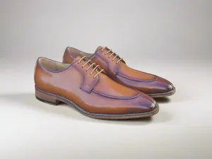 Moc Toe Oxford in Leather Sole