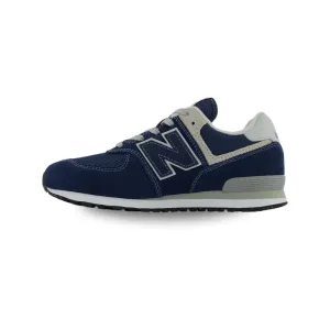 New Balance 574 Core "Navy/White" - Boy's Grade School