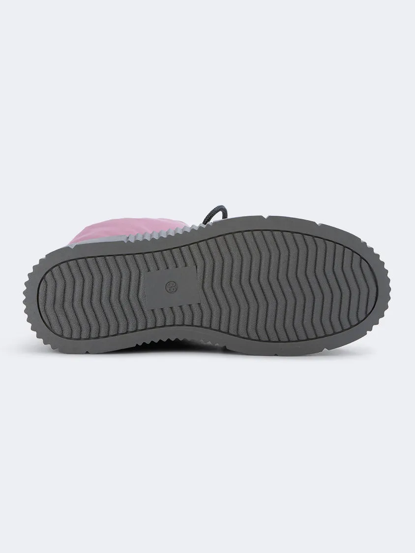 Oil And Gaz Functional Women Skiing After Ski Boots Pink/Grey