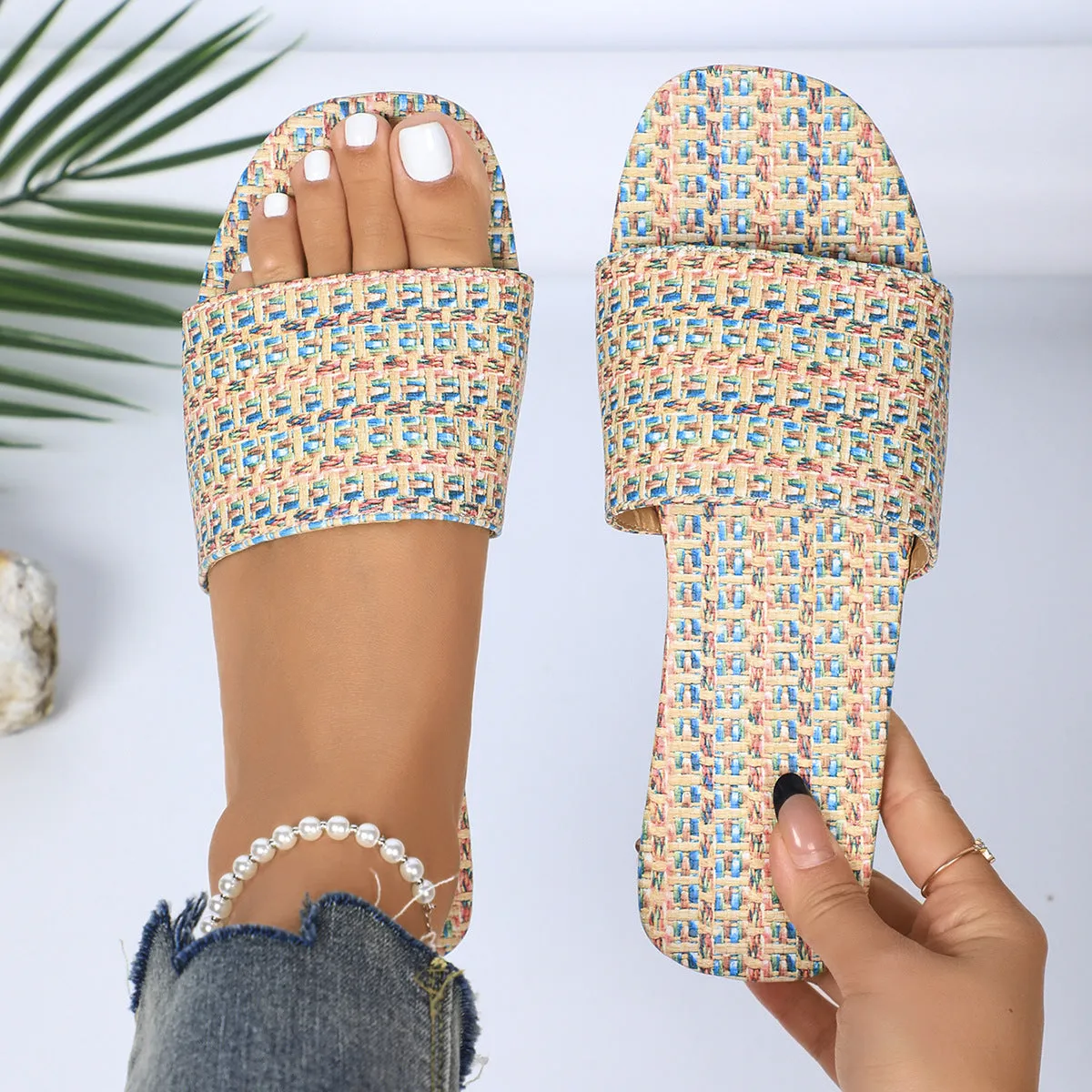 Prim Woven Flats