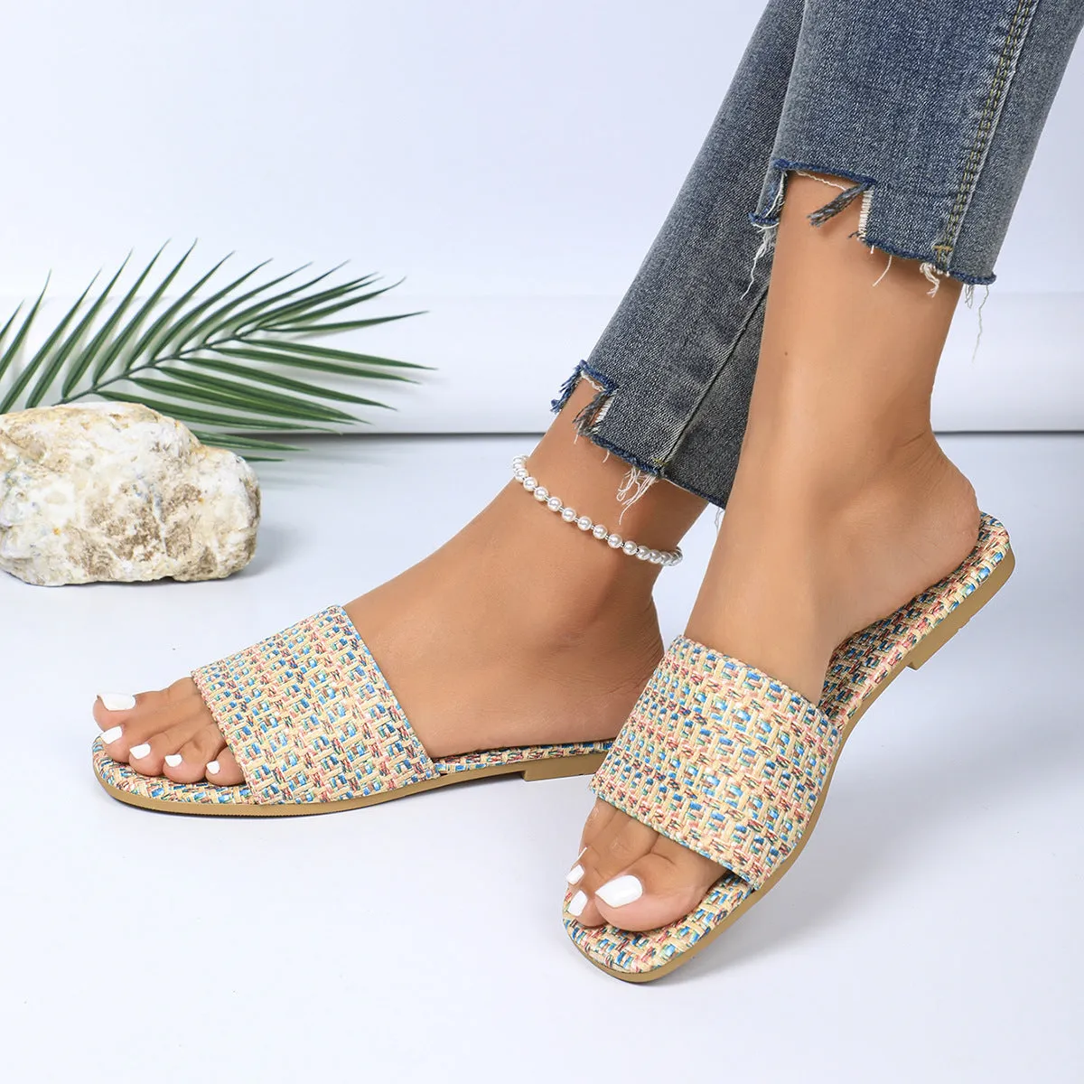 Prim Woven Flats