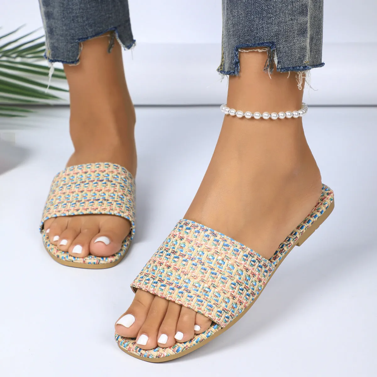 Prim Woven Flats