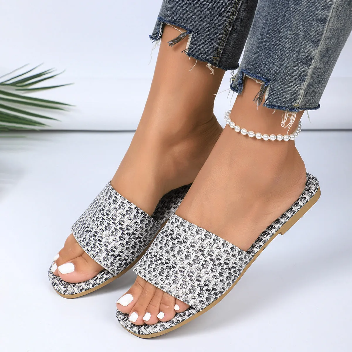 Prim Woven Flats