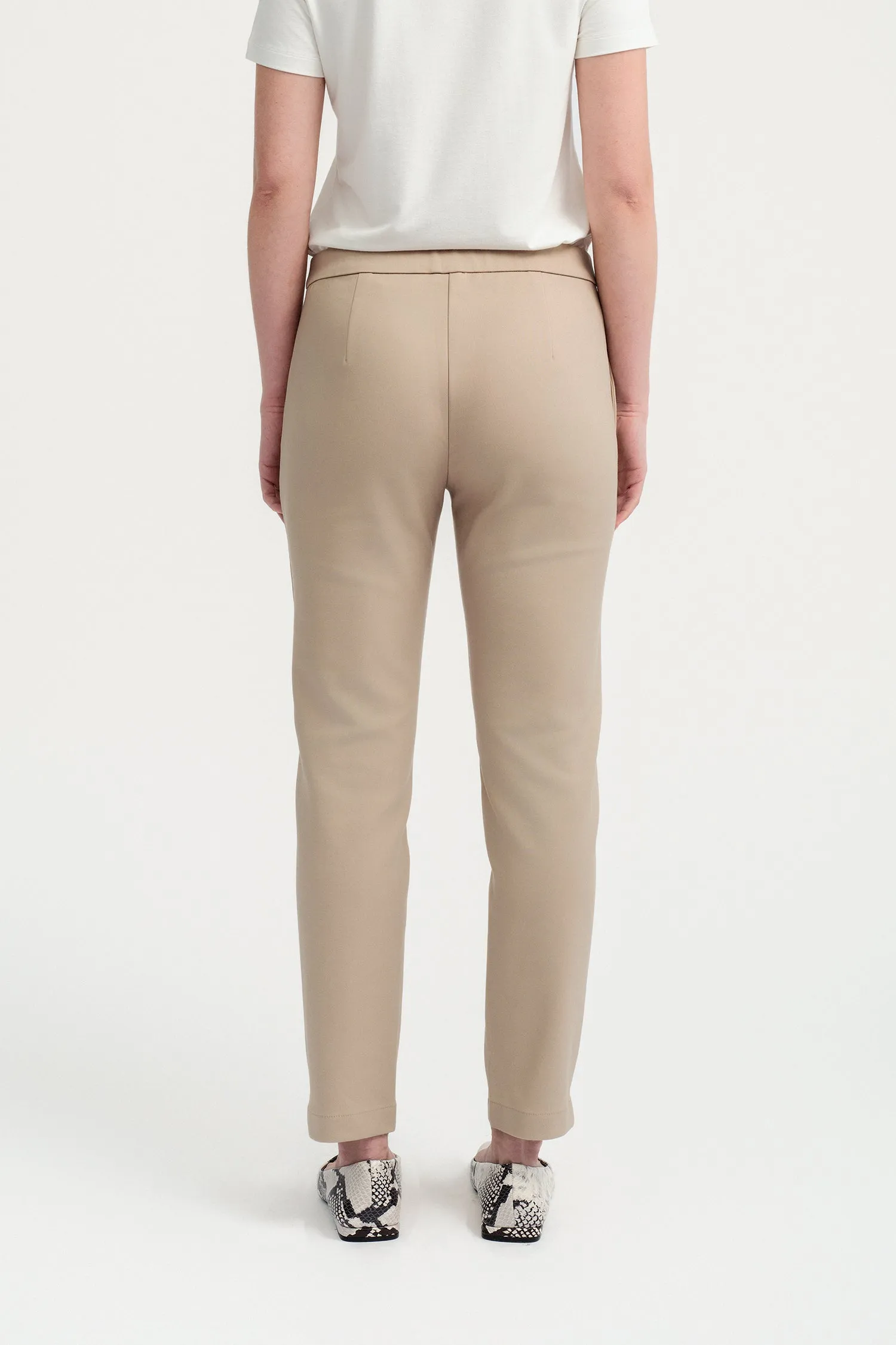 Pull-on Slim Chino - Khaki