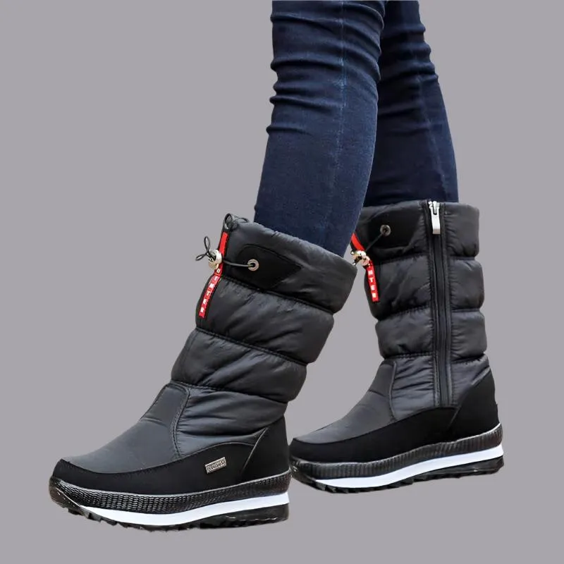 Qischa - Winter Boots with Waterproof and Anti-Slip Features
